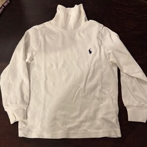 Polo Ralph Lauren Kids' White Long Sleeve Turtleneck